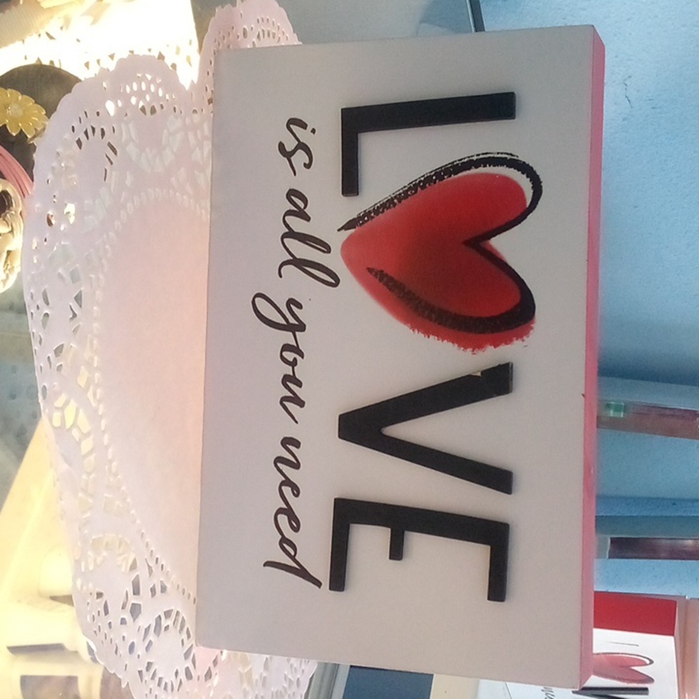 Love plaque